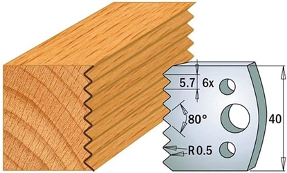 Picture of Ierobežotāji profila nažiem CMT 691.077; 2 gab.
