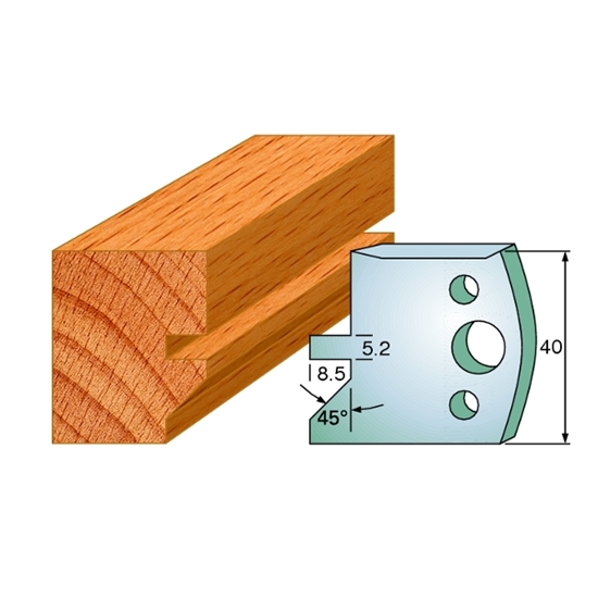 Picture of Ierobežotāji profila nažiem CMT 691.084; 2 gab.
