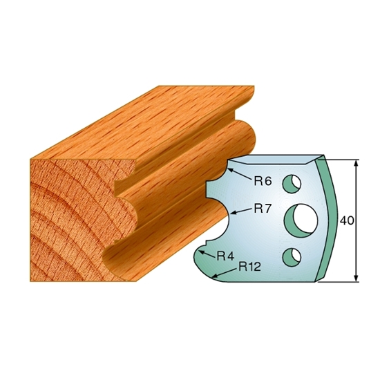 Picture of Ierobežotāji profila nažiem CMT 691.088; 2 gab.
