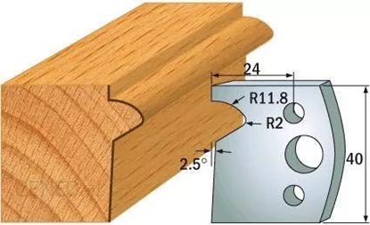 Picture of Ierobežotāji profila nažiem CMT 691.135; 2 gab.