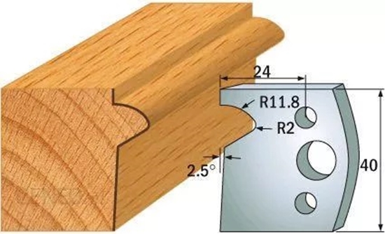 Picture of Ierobežotāji profila nažiem CMT 691.135; 2 gab.