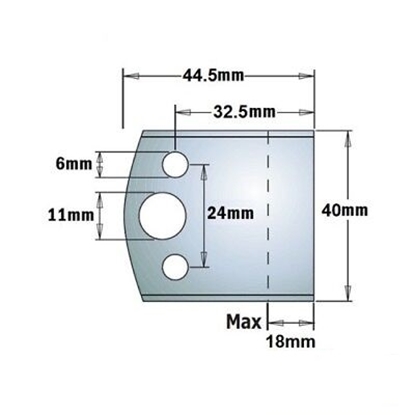 Picture of Ierobežotāji profila nažiem CMT 691.193; 2 gab.