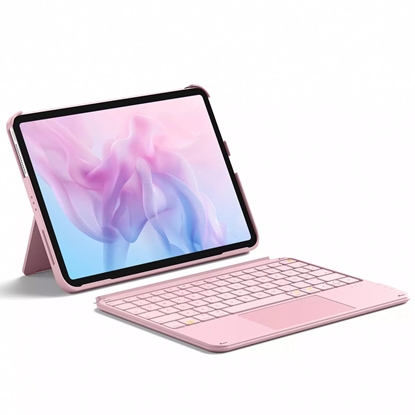 Picture of inateck Keyboard iPad 11" iPad Air 4/5Gen Com. QWERTZ pink