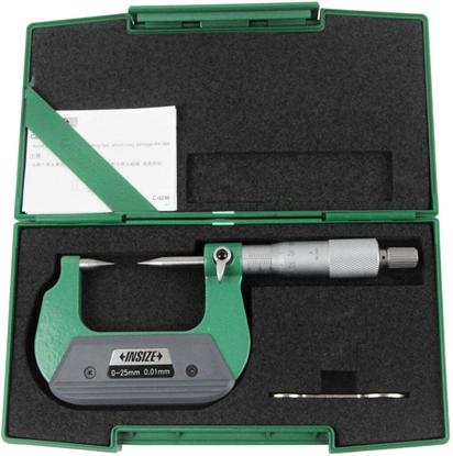 Attēls no Insize MIKROMETR   0- 25 PUNKTOWY STOZEK/30