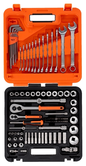 Picture of Instrumentu komplekts Bahco S98MC1H; 1/4''; 1/2''; 98 gab.