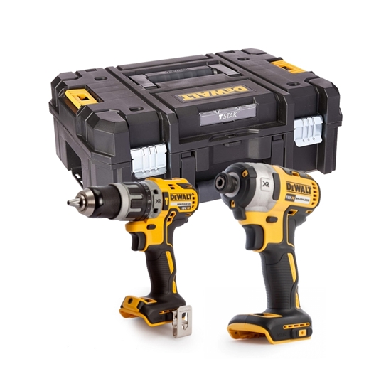 Изображение Instrumentu komplekts DeWalt DCK266NT-XJ (DCD796 + DCF887); 18 V (bez akumulatora un lādētāja)