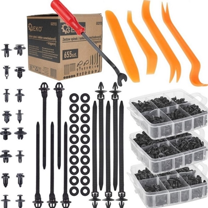 Attēls no Instrumentu komplekts Geko G02935; 655 gab.