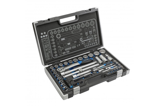 Picture of Instrumentu komplekts Hogert HT1R470; 1/4''; 1/2''; 60 gab.