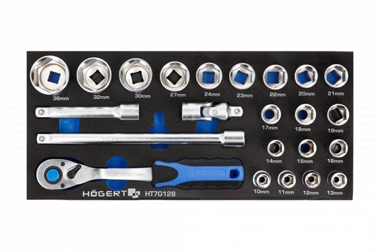 Picture of Instrumentu komplekts Hogert HT7G128; 23 gab.