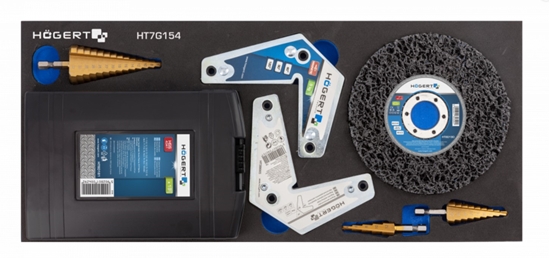 Picture of Instrumentu komplekts Hogert HT7G154; 53 gab.