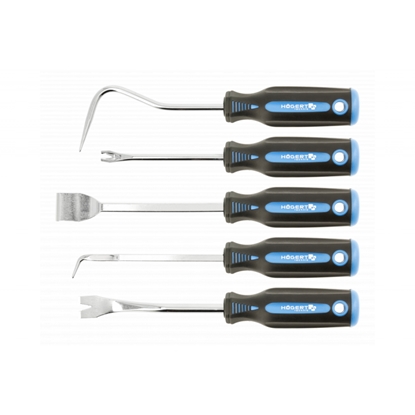 Attēls no Instrumentu komplekts Hogert HT8G397; 5 gab.