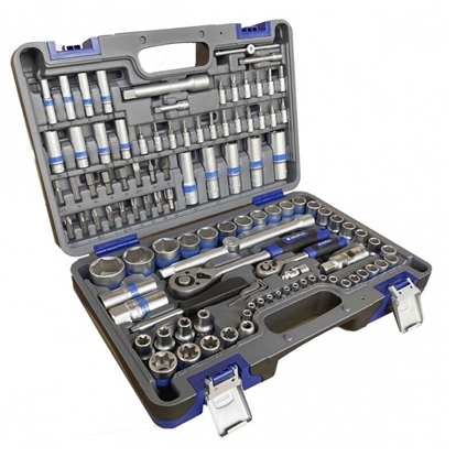 Picture of Instrumentu komplekts KingRoy KR108MDADB; 1/4''+1/2''; 108 gab.