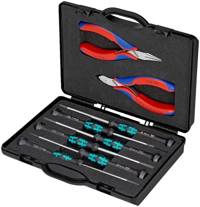 Изображение Instrumentu komplekts Knipex 002018; 8 gab.