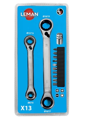 Изображение Instrumentu komplekts LEMAN F55013; 13 gab.