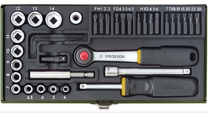 Picture of Instrumentu komplekts Proxxon 1/4''; 39 gab.