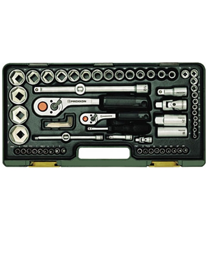 Изображение Instrumentu komplekts Proxxon 1/4''+1/2''; 65 gab.