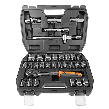 Изображение Instrumentu komplekts Rexxer RA-05-454; 1/2''; 32 gab.