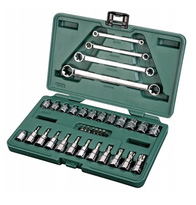 Изображение Instrumentu komplekts Sata S09010; 35 gab.