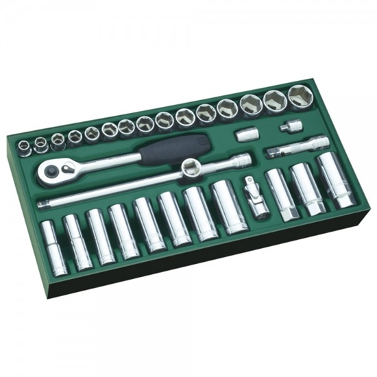 Изображение Instrumentu komplekts Sata S09902; 33 gab.