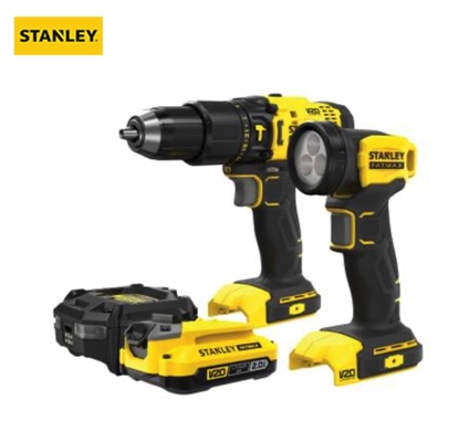 Attēls no Instrumentu komplekts Stanley SFMCK210D1-QW (SFMCD711+SFMCL020); 18 V; 1x2,0 Ah akum.