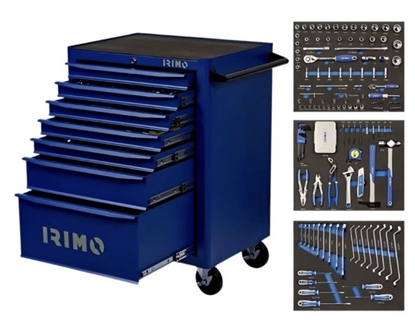 Picture of Instrumentu ratiņi ar instrumentiem Irimo 8066K7FF208; 208 gab.