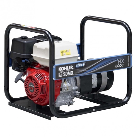 Изображение Invertora ģenerators SDMO HXC6000-C5; 5,6 kW; benzīna