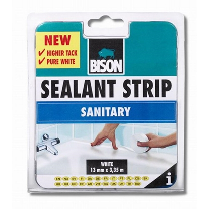 Изображение Izolācijas lente Bison 6302092; 38 mm; 3,35 m; balts