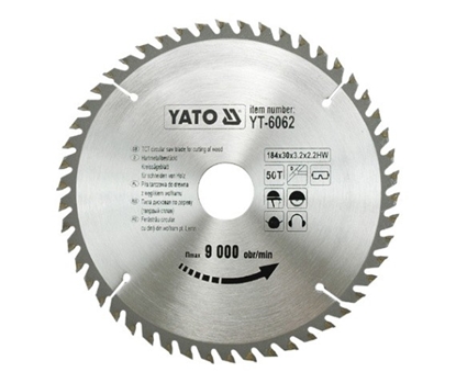 Picture of Yato Pia tarczowa do drewna 184x30mm 50z YT-6062