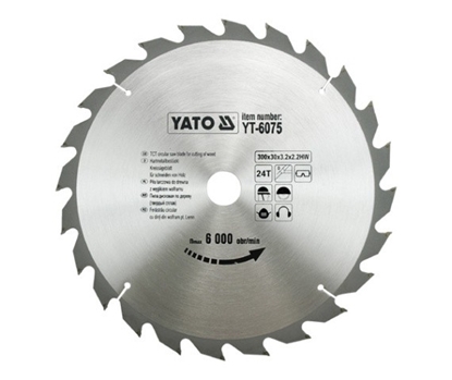 Picture of Yato Pia tarczowa do drewna 300x30mm 24z YT-6075