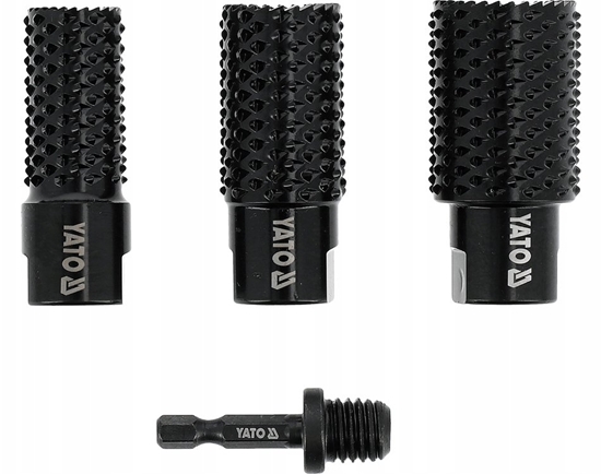 Изображение YATO ZESTAW TARNIKÓW CYLINDRY 4el. M14