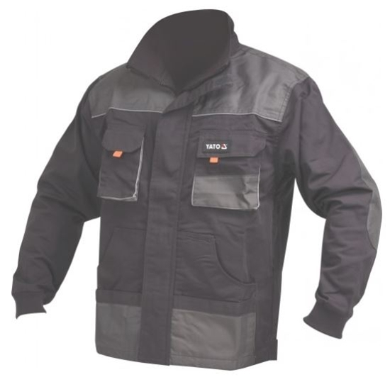 Picture of Jaka Yato YT-80179; L/XL; melns/pelēks