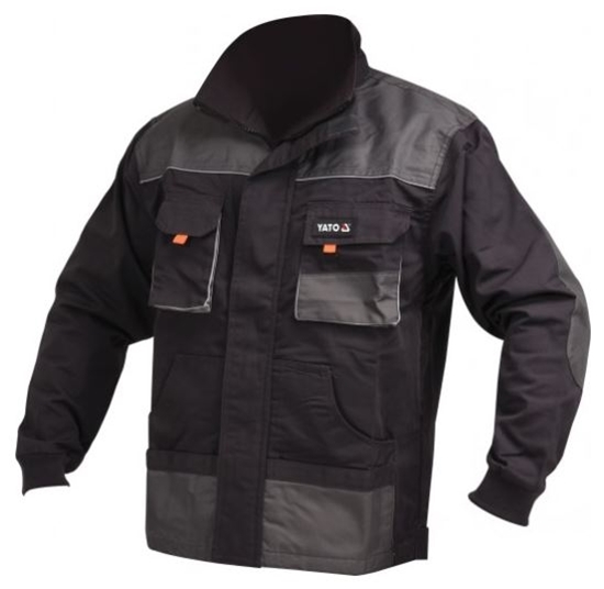 Picture of Jaka Yato YT-80181; XXL; melns/pelēks