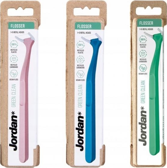 Изображение Jordan  Green Clean Flosser rczka do nici dentystycznej