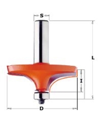 Picture of Joslveida rokturu frēze CMT; S=1/2''; D=63 mm