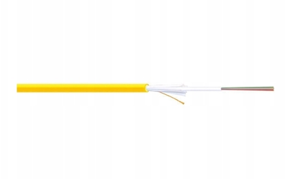 Изображение Kabel wiatowodowy uniwersalny DIGITUS ze zczem SC 12 w. SM 9/125, B2ca LSOH, 1500N, óty