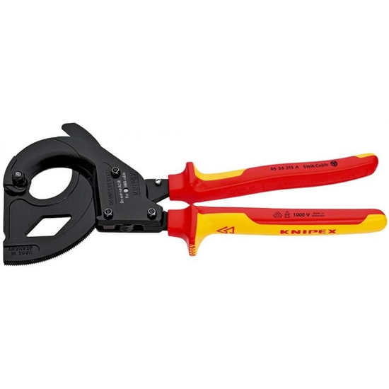 Изображение Kabeļu griešanas knaibles Knipex VDE 9536315A