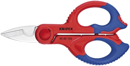 Attēls no Kabeļu knaibles Knipex 9505155SB; 155 mm