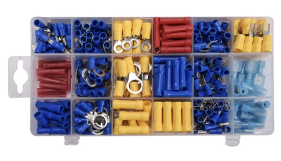 Picture of Kabeļu uzgaļu pievienošanas komplekts Yato YT-06890; 360 gab.