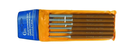 Изображение Kaltu komplekts (komplektā — 6 vienumi) Condor Werkzeug C0659; 150 mm; 3-8 mm