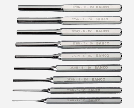 Picture of Kaltu komplekts Bahco 3734NS/9; 2-10 mm; 9 gab.