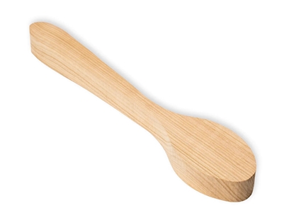 Picture of Karotes grebšanas sagatave BeaverCraft B9 cherry; 280x50x25 mm; ar zīmējumu