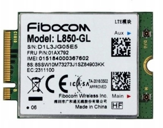 Picture of Karta sieciowa Lenovo 4G LTE CAT9 wireless module