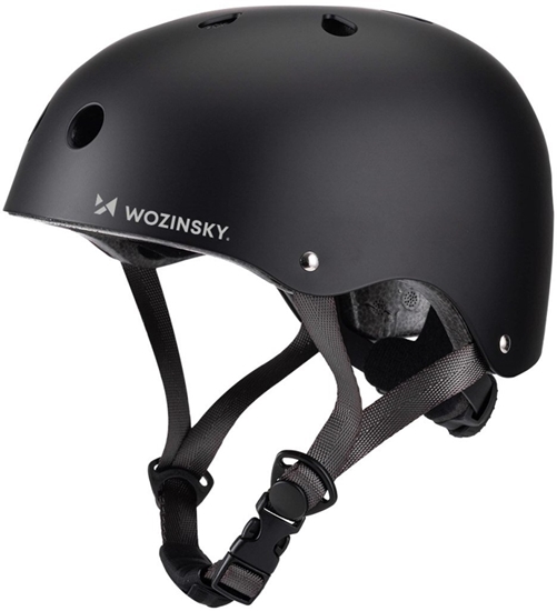 Picture of Kask rowerowy BMX/hulajnoga Wozinsky lekki M - czarny