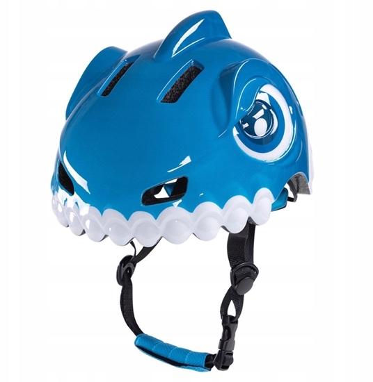 Picture of Kask rowerowy dziecicy Wozinsky  motyw dinozaur S - niebieski