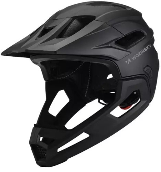 Picture of Kask rowerowy fullface Wozinsky lekki L - czarny