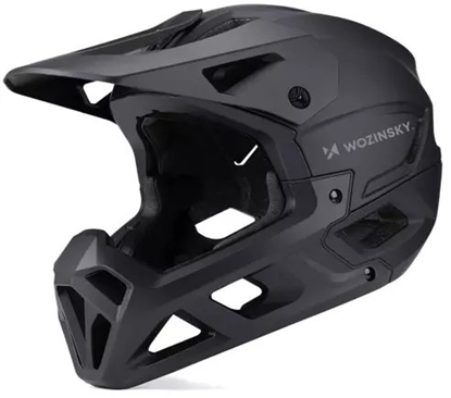 Picture of Kask rowerowy fullface Wozinsky z oson szczki L - czarny