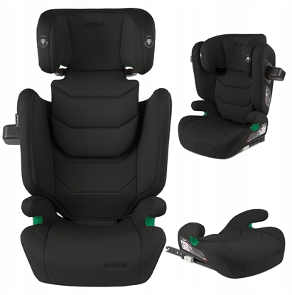 Изображение KIDWELL FOTELIK TENDO BLACK 100-150cm ISOFIX