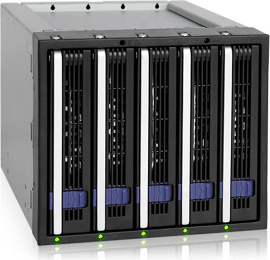 Picture of Kiesze Icy Dock na dyski  5x 3,5" SATA, Raid Backplane (MB155SP-B)
