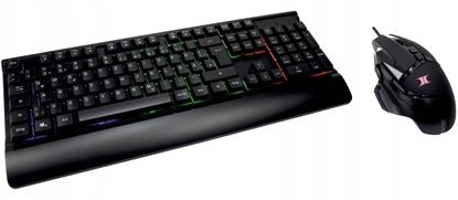 Изображение Klawiatura Inter-Tech INTER-TECH KC-3000 - klawiatura do gier + mysz