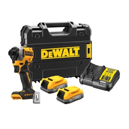 Изображение Klucz udarowy Dewalt Zakrtarka Udarowa 18V 2x1,7Ah POWERSTACK (DCF850E2T-QW)